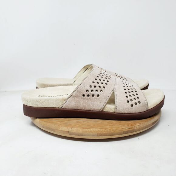 Spenco Sandals Womens 8 Twilight Slide Studded Slip On Comfort‎ Shoes - Picture 2 of 12